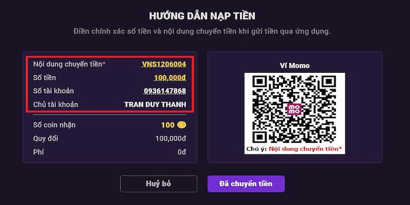 Các phương thức nạp tiền Manclub phổ biến