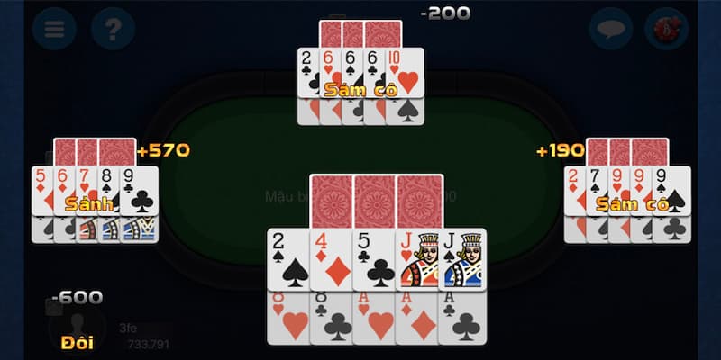 Nguyên tắc cơ bản khi chơi Mậu Binh